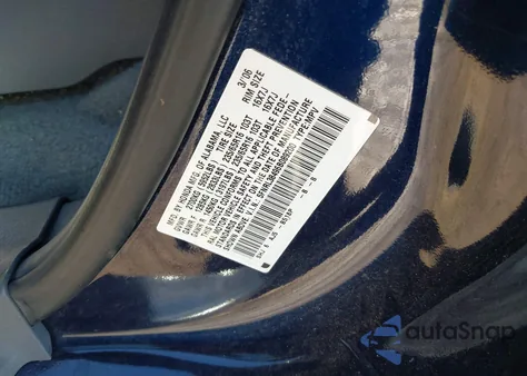 2006 Honda Odyssey Ex z USA, uszkodzony, nr VIN 5FNRL38496B089200